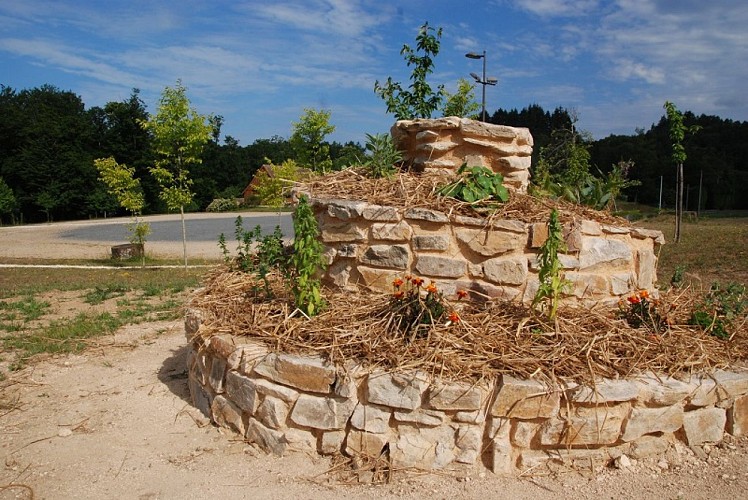 Saint Pierre de Frugie Jardin Spirale