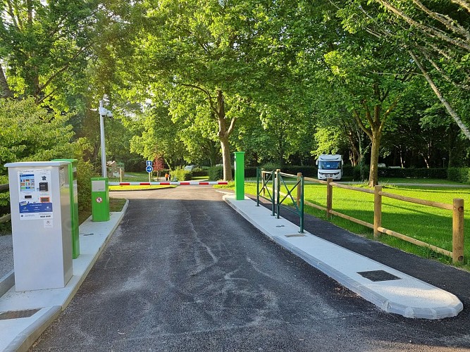 Aire d'accueil camping-car de Saint-Junien