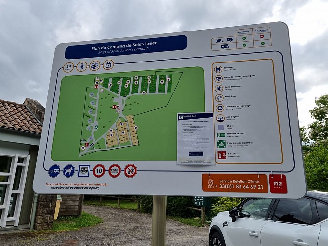 Aire d'accueil camping-car de Saint-Junien