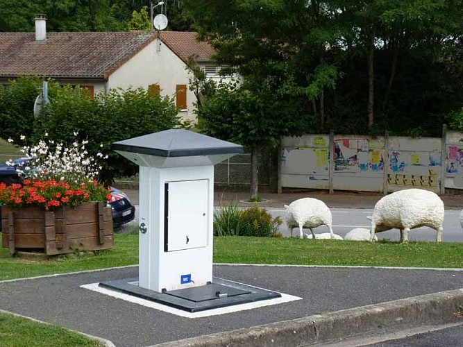 Aire d'accueil de camping-car