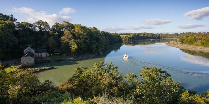 Panorama vers la Rance