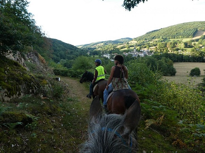 Cours d'équitation-oxygène