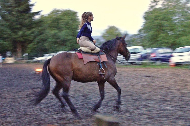 Cours d'équitation-oxygène