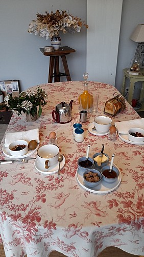 Montaut_La Datcha - le petit déjeuner