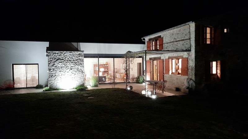 Montaut_La Datcha - maison la nuit
