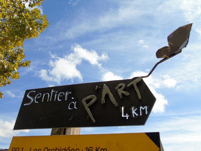 Départ du Sentier à p'Art