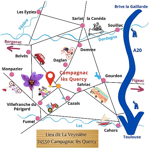 Plans Acces Safranière