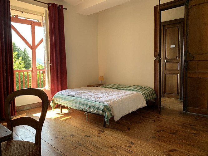 Gîte de groupe Izarda - Chambre