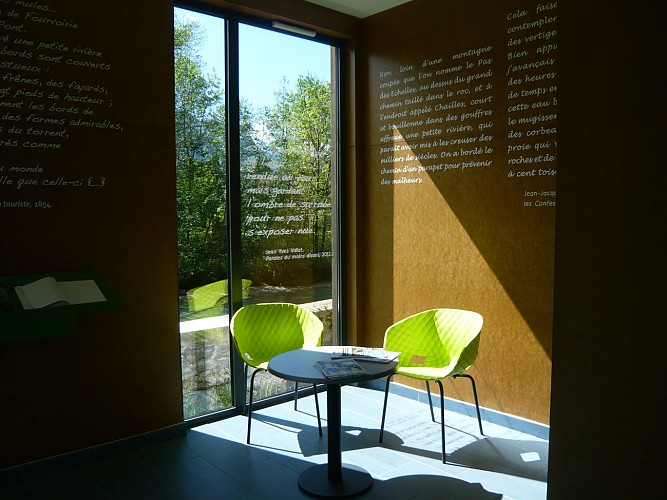 Coeur de Chartreuse Tourist Information center at les Echelles