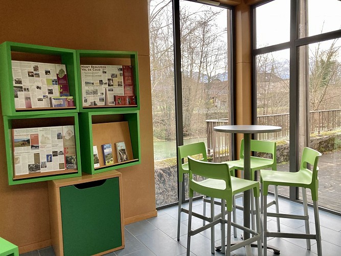 Coeur de Chartreuse Tourist Information center at les Echelles