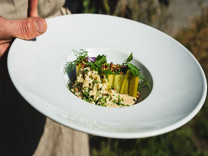 Micle Malvezin Bistrot Cueillette Montardon assiette