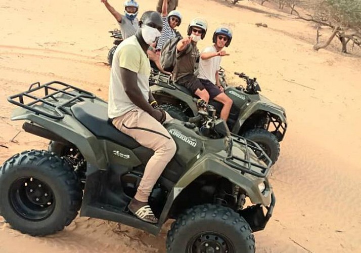 Balade en quad au désert de Lompoul - En français - Au départ de Thiès