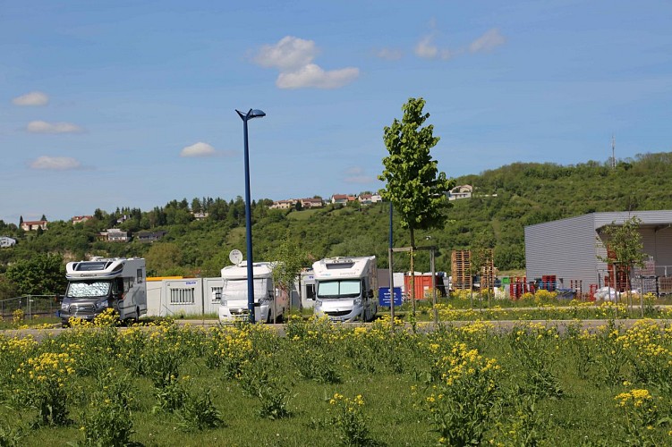 Aire de services - Gare