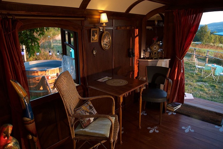 La Grande Serve, roulotte romantique