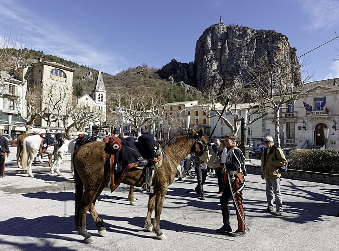 Plaque Napoléon Castellane