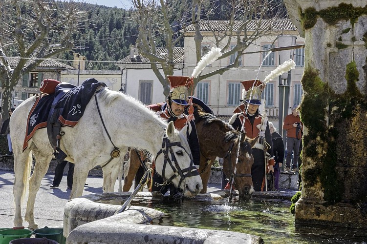 Plaque Napoléon Castellane