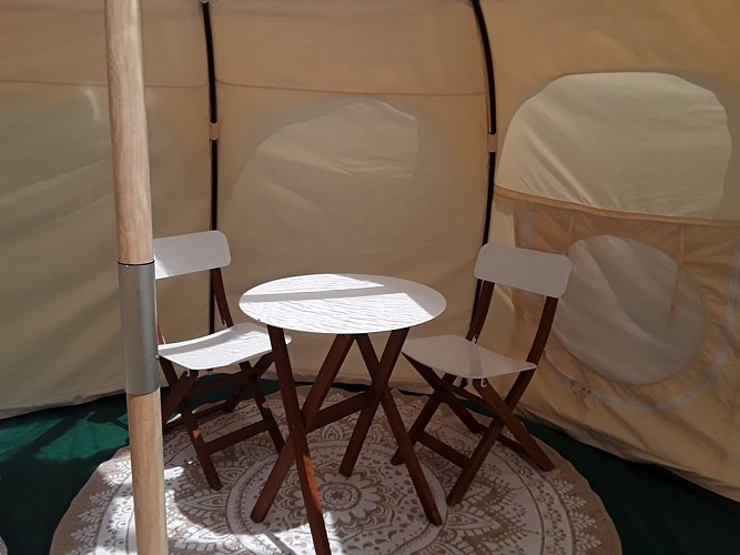 À L'Orée des Chênes - Tente Lotus Belle