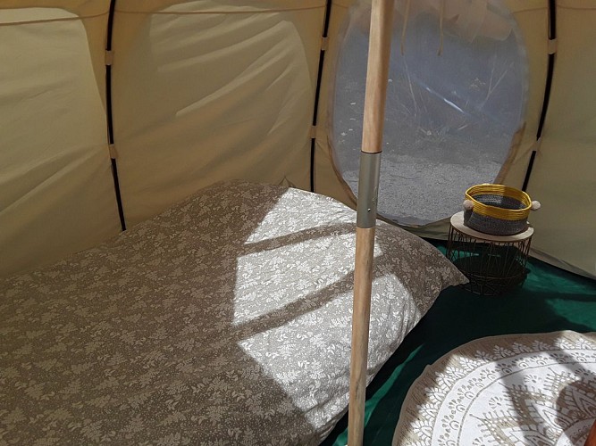 À L'Orée des Chênes - Tente Lotus Belle