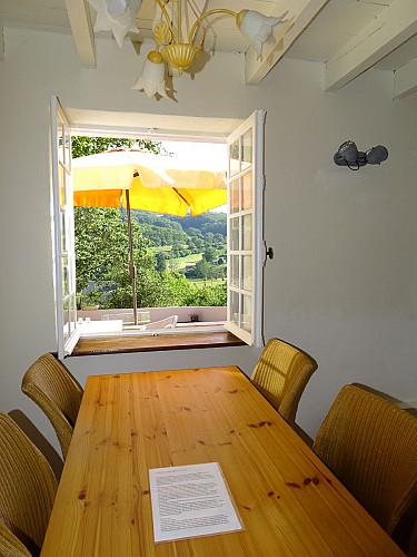 vue sur les collines du Morvan