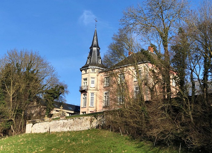 Château rose et son piloris