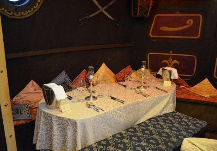 Déjeuner croisière à bord d'un Galion dans la lagune vénitienne