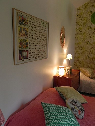 Chambre Angélique - Gîte Chez Dames Grenouilles