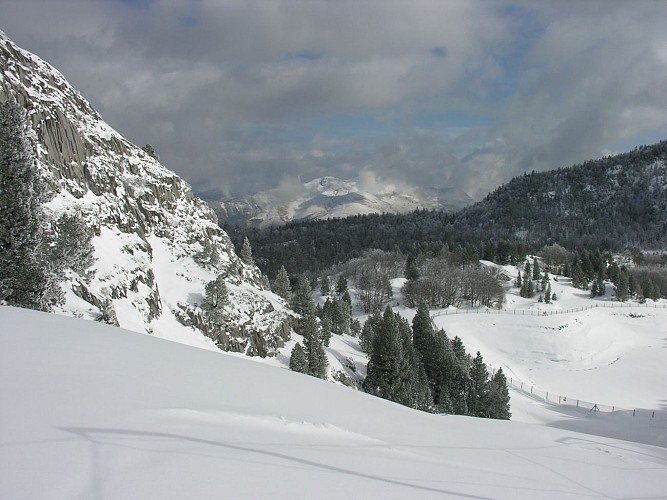 Stéphane Hourticq - Balade en raquettes