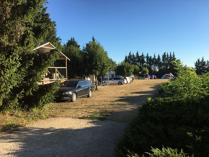 Tente Lodge - Camping La Ferme de Simondon