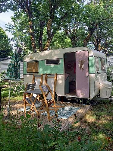 Caravanes Vintage - Camping la Bohème