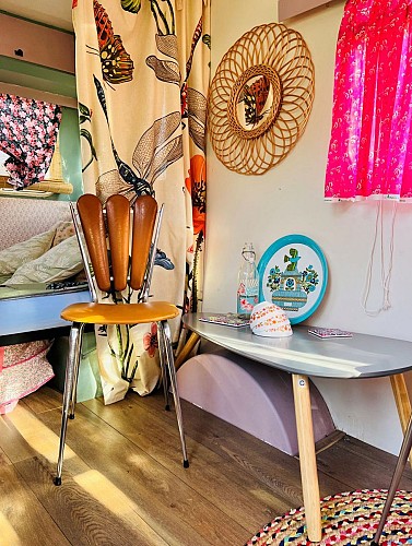 Caravanes Vintage - Camping la Bohème