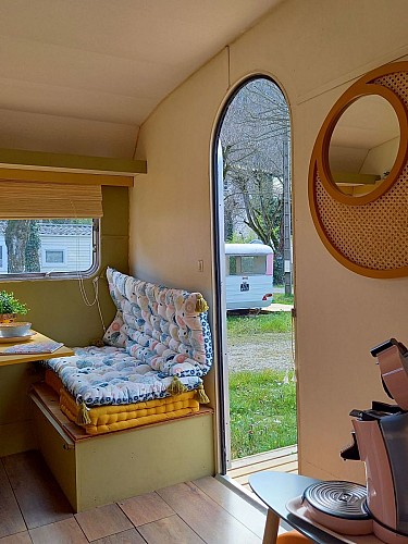 Caravanes Vintage - Camping la Bohème
