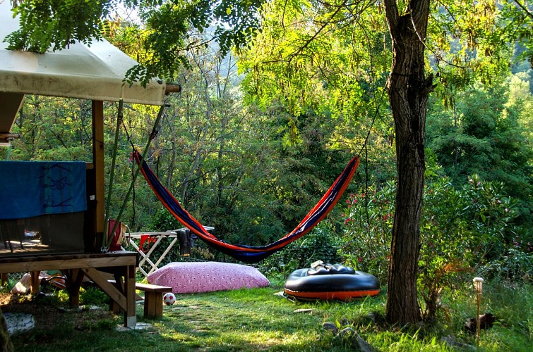 Les tentes lodges - Camping la Bohème