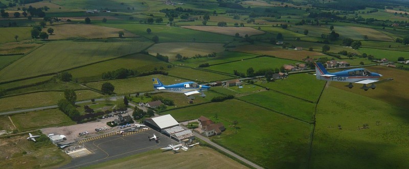 Vue de l'aérodrome
