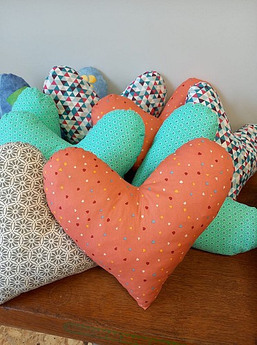 coussin coeur