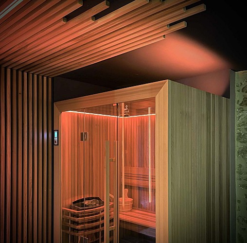 Espace bien-être sauna