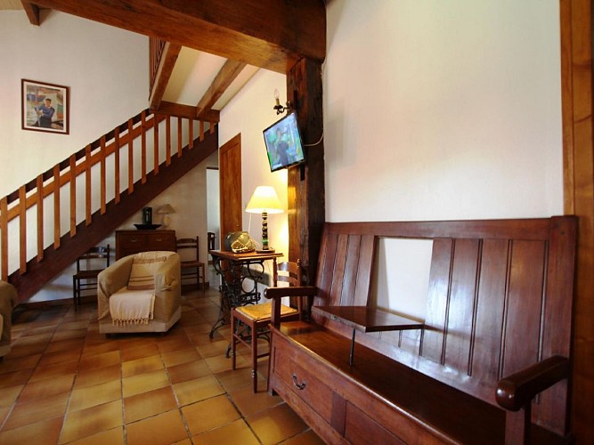 Maison Laxague - Coin TV - Ascarat