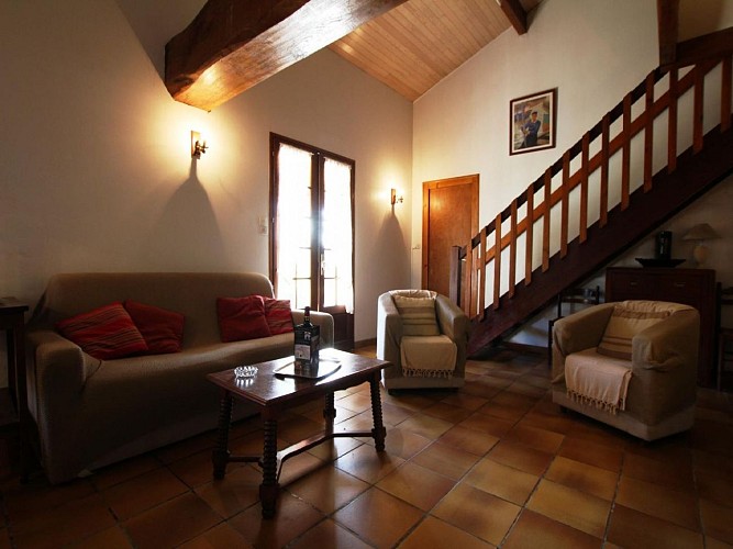 Maison Laxague - Coin salon - Ascarat