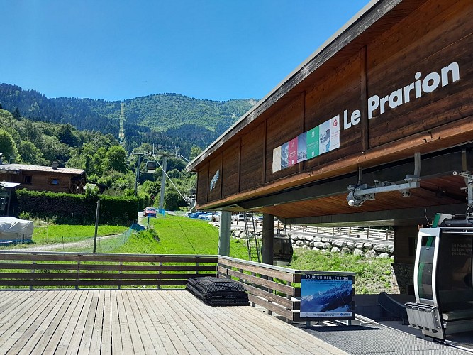 Télécabine du Prarion