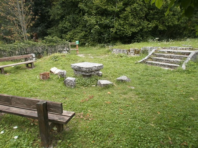 Ruines de la Chartreuse de Meyriat