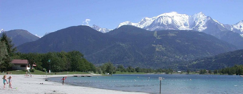 Lago de Passy, base de recreo des las islas