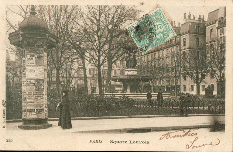 Colonne Morris dans Paris