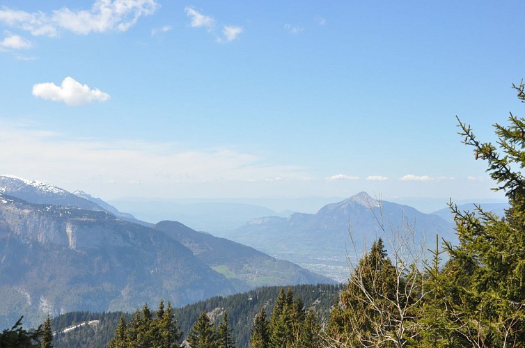 Panorama au Col de Pierre Carrée