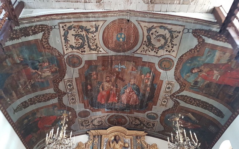 Jatxou_intérieur_Eglise_Saint_Sébastien_détail_plafonds 1440x900