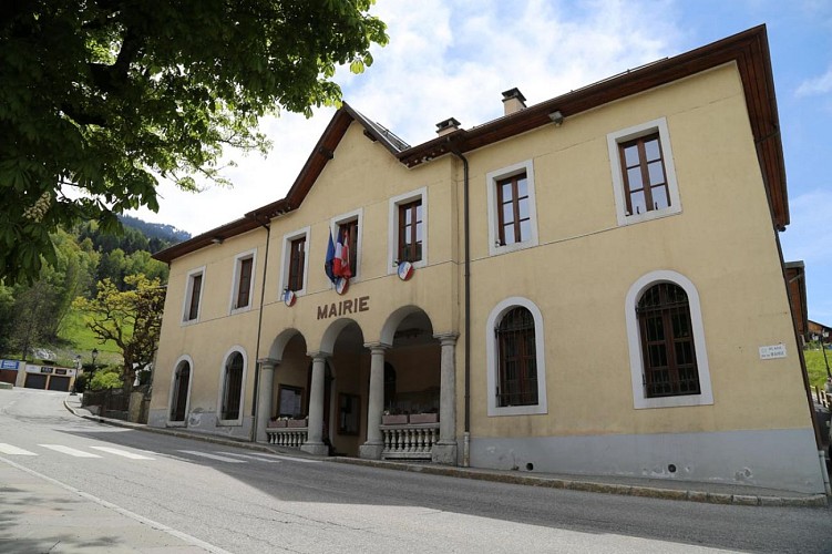 The Town Hall and the church