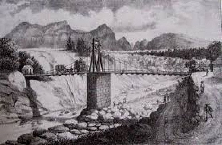 entrée de salazie, pont de la rivière du Mat