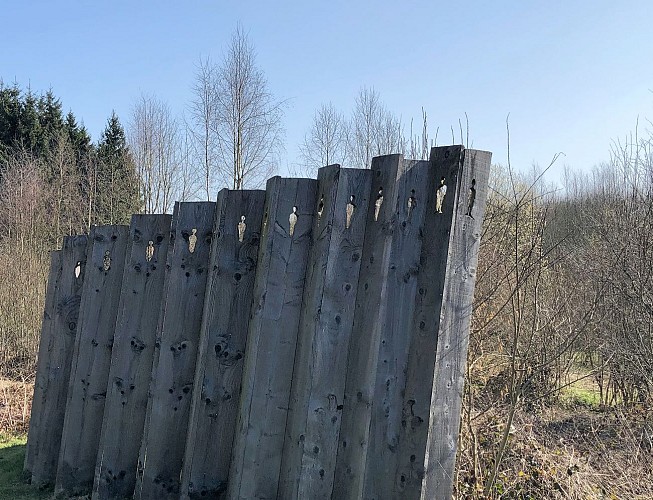 Oeuvre d'art du Sentier des Arts