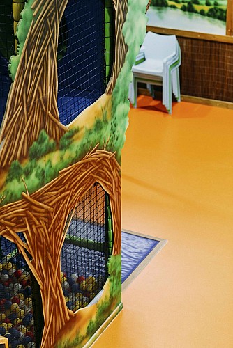 Play area &amp; minigolf of Landal in Froidchapelle