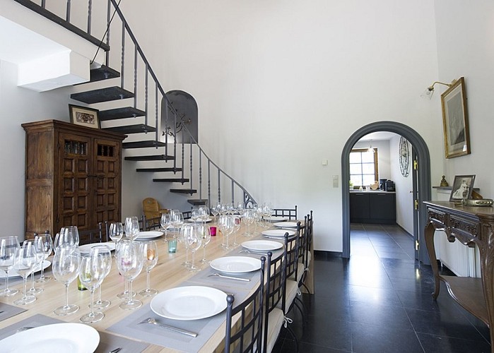 Le Gîte du Bout du Chemin salle à manger