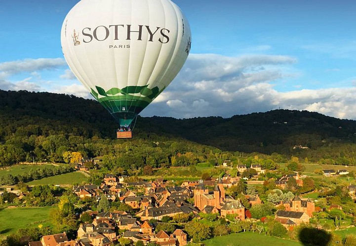 Corrèze hot air balloon