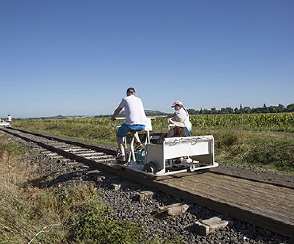 Vélorail des Volcans, Route de Chas, Espirat